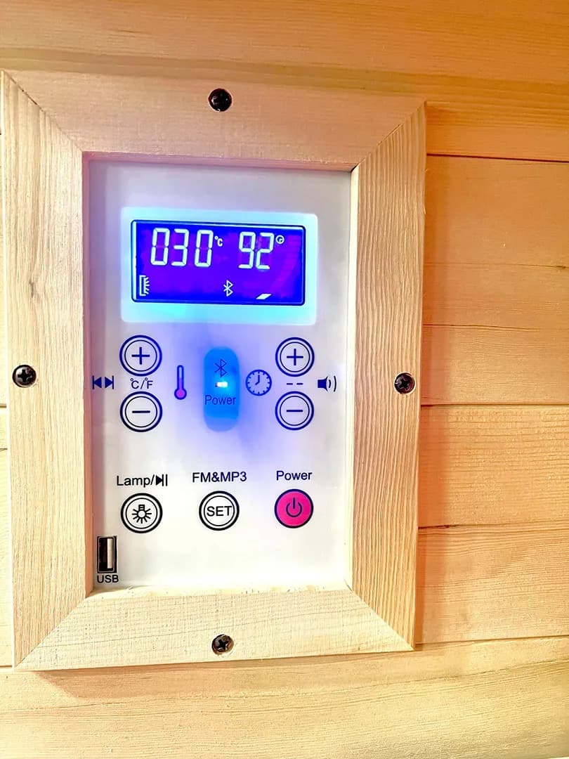 Full Spectrum Infrared 1 Person Pioneer Sauna, view 6