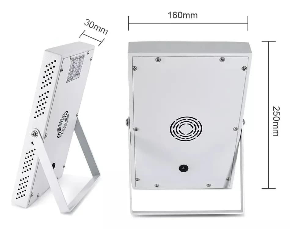 PRO200 Desktop Red Light Device, view 3