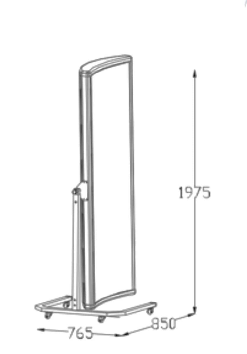 Z1 Red Light Canopy with Stand, view 7