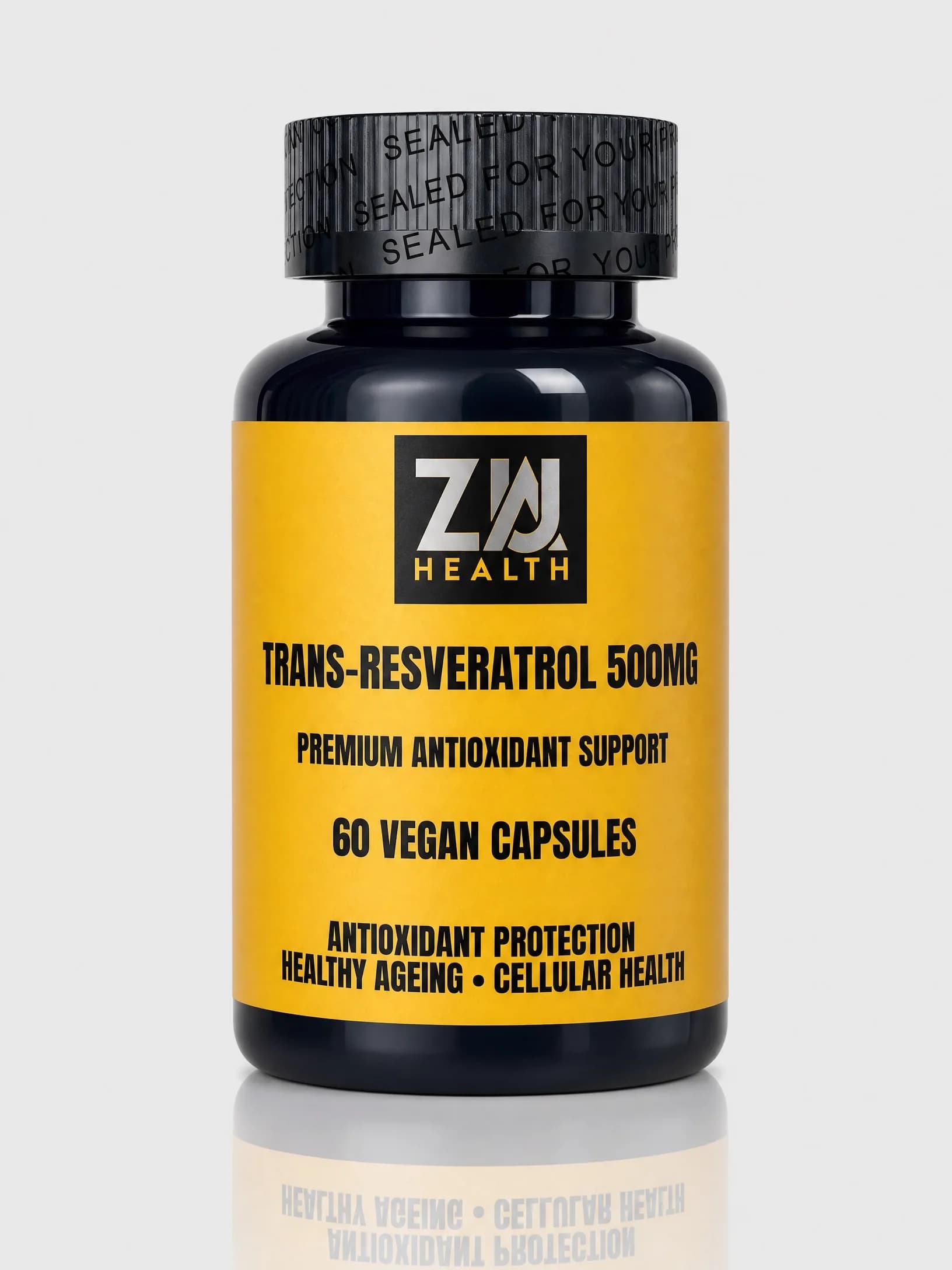 Trans-Resveratrol 500mg capsules