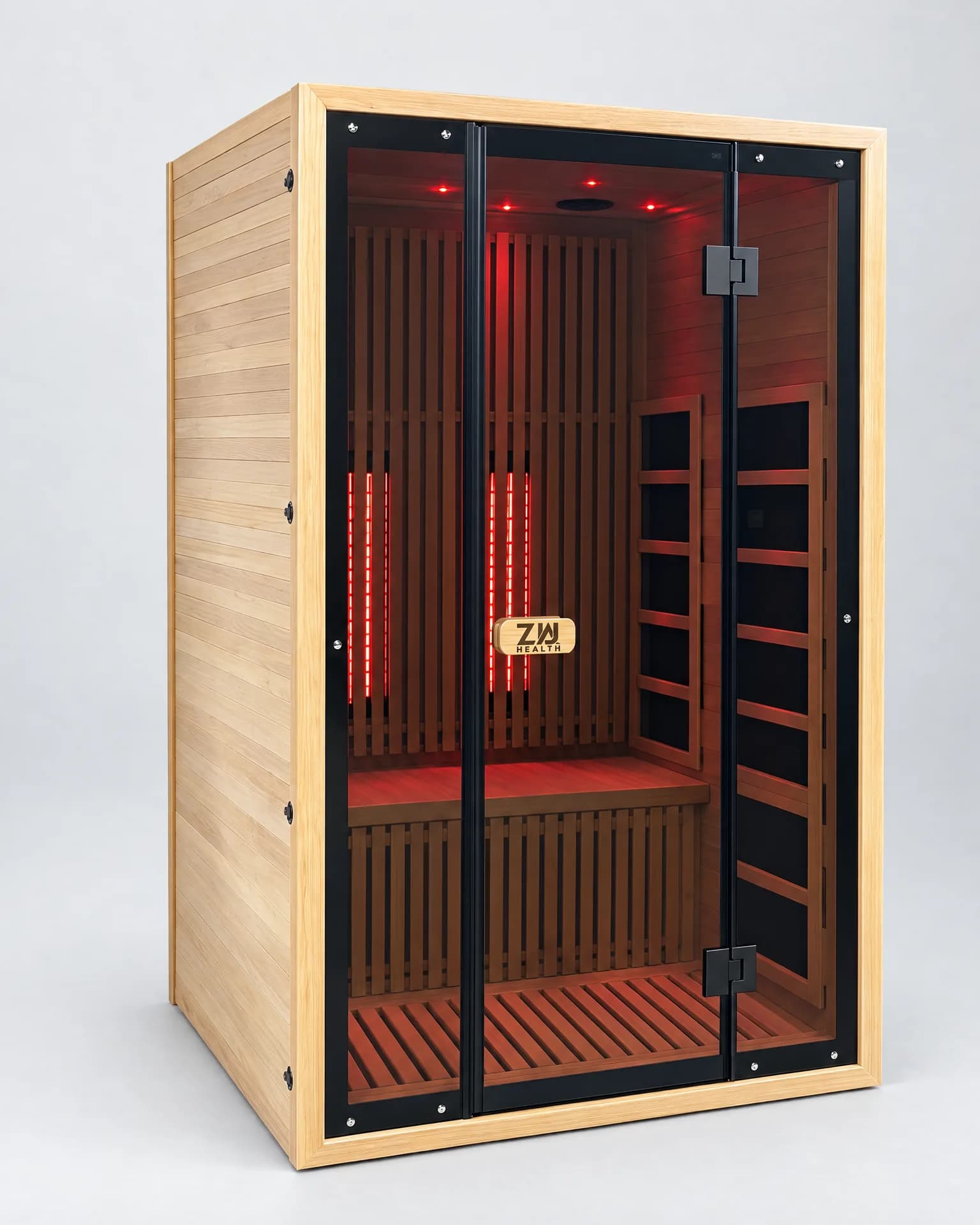 Full Spectrum Infrared 2 Person Platinum Sauna
