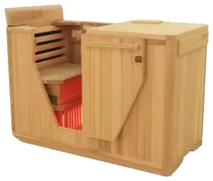 Zua Health Therapy Pod combining red light, heat therapy and sonic rhythmic vibration